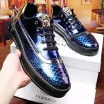 sneakers versace jeans hommes cuir fish scales